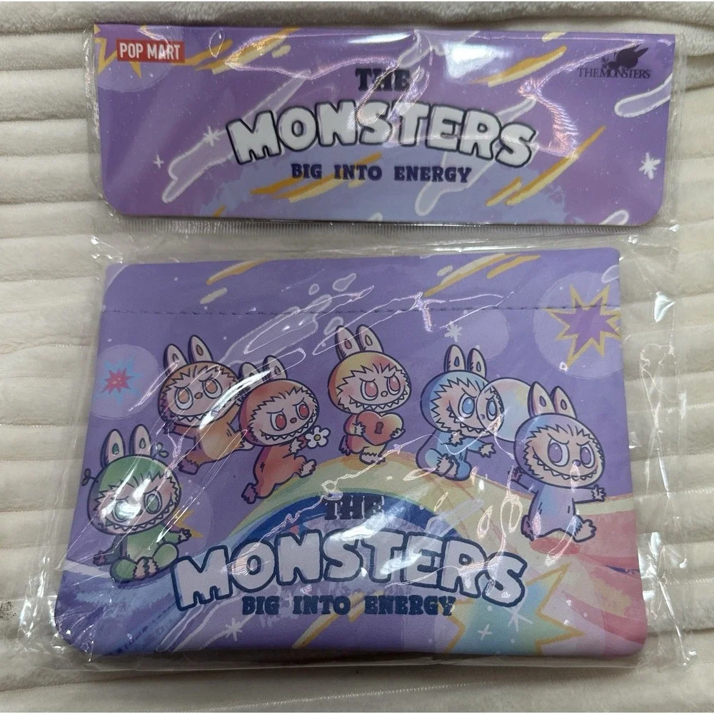 Labubu Monsters Big Into Energy Promo Bag Storage Pouch PopMart Case 6